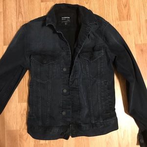 Express dark wash denim jacket